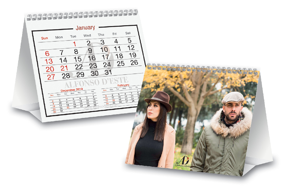 Melprom s.r.l.: acquista CALENDARIO PERSONALIZZATO 13FG. CARTA 200GR. F.TO  16,5X14