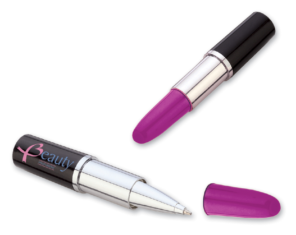 Penne personalizzate a forma di rossetto - Bluebag articoli personalizzati